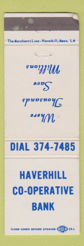 Matchbook Cover - Haverhill Coop Bank MA