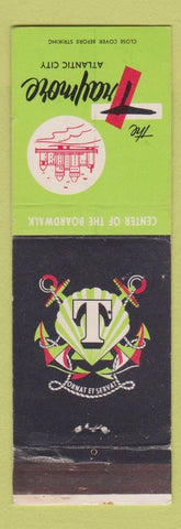 Matchbook Cover - Traymore Hotel Atlantic City NJ