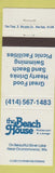 Matchbook Cover - Beach House Restaurant Oconomowoc WI