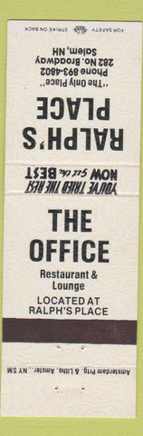 Matchbook Cover - Ralph's Place Salem NH