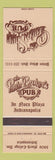 Matchbook Cover - Pawn Shop Pub Indianapolis IN