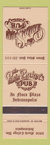 Matchbook Cover - Pawn Shop Pub Indianapolis IN