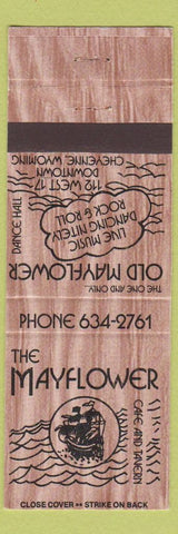 Matchbook Cover - Old Mayflower Cafe Tavern Cheyenne WY