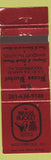 Matchbook Cover - Brass Bucket Woodbridge NJ