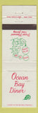 Matchbook Cover - Ocean Bay Diner Point Pleasant NJ WEAR