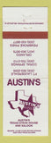Matchbook Cover - Austin's Texas Steak House Fort Lauderdale Orlando FL