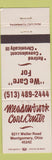 Matchbook Cover - Meadowbrook Care Center Montgomery OH