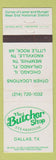Matchbook Cover - Butcher Shop Steakhouse Dallas TX