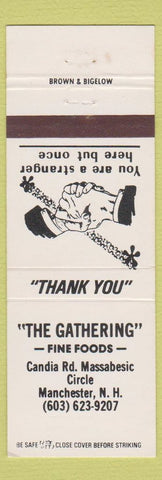 Matchbook Cover - Gatherling Restaurant Manchester NH