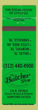 Matchbook Cover - Butcher Shop Steakhouse Chicago IL