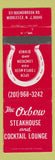 Matchbook Cover - Oxbow Steakhouse Middlesex NJ WEAR