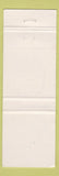 Matchbook Cover - Stover Street Cafe Norwich ON