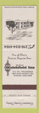 Matchbook Cover - Welshfield Inn Burton OH