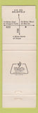 Matchbook Cover - Welshfield Inn Burton OH