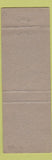 Matchbook Cover - Farmington Insurance Agency Farmington NH