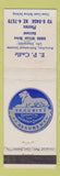 Matchbook Cover - Kansas City Life Insurance EP Cadle Oakland CA?
