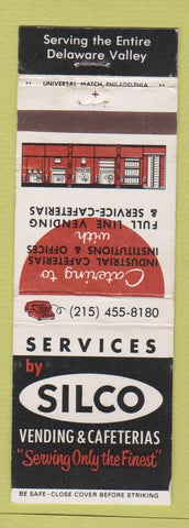 Matchbook Cover - Silco Vending Cafeterias