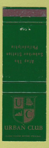 Matchbook Cover - Urban Club Philadelphia PA