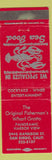 Matchbook Cover - Fisherman's Wharf Grotto San Diego CA