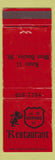 Matchbook Cover - 10 Downing Street Restaurant West Dundee IL WEAR