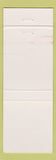 Matchbook Cover - Touch of the Class Lounge Columbus GA girlie