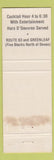Matchbook Cover - Golden Lance Restaurant Elk Grove Village IL WEAR