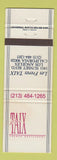 Matchbook Cover - Les Freres Taix French Restaurant Los Angeles CA