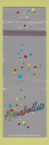 Matchbook Cover - Marabella's  Blue Bell PA Philadelphia