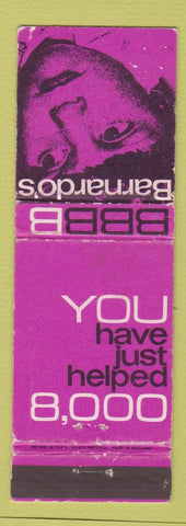 Matchbook Cover - Barnardo's Children's Homes London UK England Bryant May