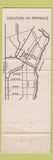 Matchbook Cover - Peppina's Italian Restaurant Pizza Lincoln Park MI