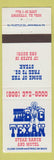 Matchbook Cover - Big Texan Steak Ranch Amarillo TX