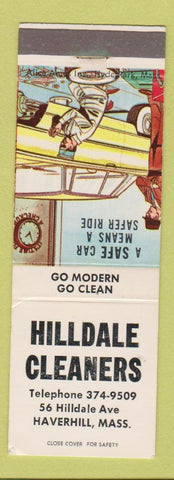 Matchbook Cover - Hilldale Cleaners Haverhill MA