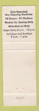 Matchbook Cover - Hilldale Cleaners Haverhill MA