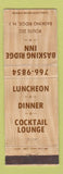 Matchbook Cover - Basking Ridge Inn NJ POOR