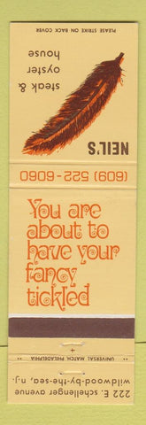 Matchbook Cover - Neil's Steak Oyster House Wildwood by the Sea NJ