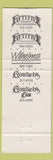 Matchbook Cover - Gottlieb's Restuarant Bar Columbus OH