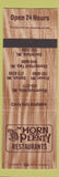 Matchbook Cover - Horn of Plenty Southfield Fraser Detroit Bloomfield Hills MI