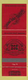 Matchbook Cover - Britannia Sppon Comapny Yalesville CT