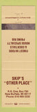 Matchbook Cover - Skip's Other Place New Buffalo MI