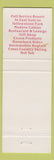 Matchbook Cover - Pahaska Tepee Cody WY