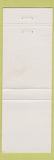 Matchbook Cover - Wallace Lee's Other Place Murrells Inlet SC