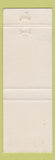 Matchbook Cover - Queen Ann Motel Oak Harbor WA