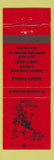 Matchbook Cover - Digger O'Dells Country Steak House Medford OR