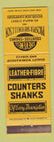 Matchbook Cover - Shevenell Counters Shanks Dover NH