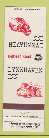 Matchbook Cover - Lynnhaven Inn New Castle DE