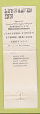 Matchbook Cover - Lynnhaven Inn New Castle DE