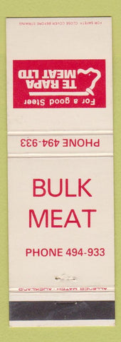 Matchbook Cover - Te Rapa Meat