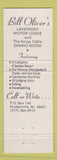 Matchbook Cover - Kings Table Houghton Lake  Prudenville MI