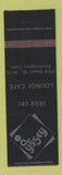 Matchbook Cover - Odyssey Lounge Cafe Southington CT