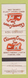 Matchbook Cover - Chimney Corner Inn Stamford CT WEAR